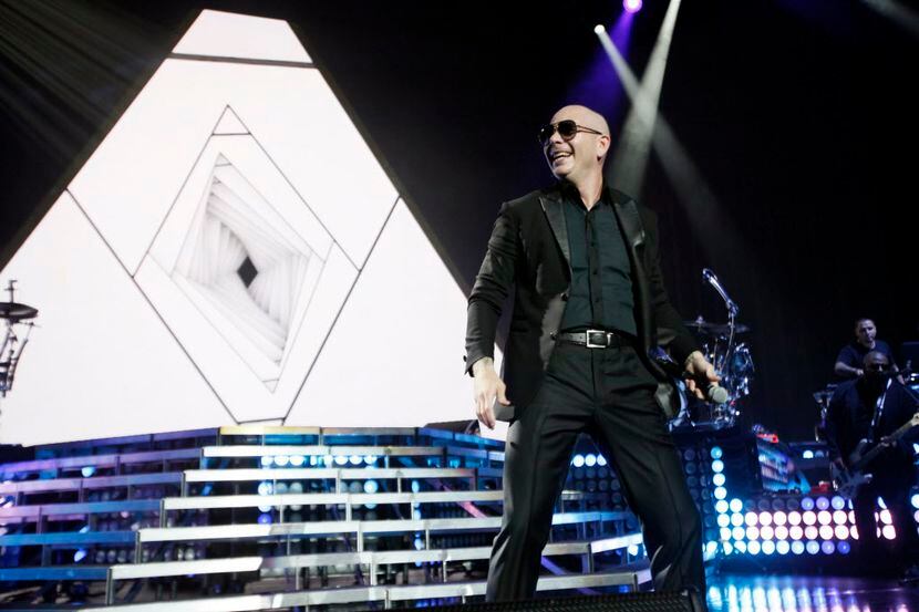 Pitbull trajo  “The Bad Men Tour” al Metroplex . Ben Torres, foto especial para el DMN 
