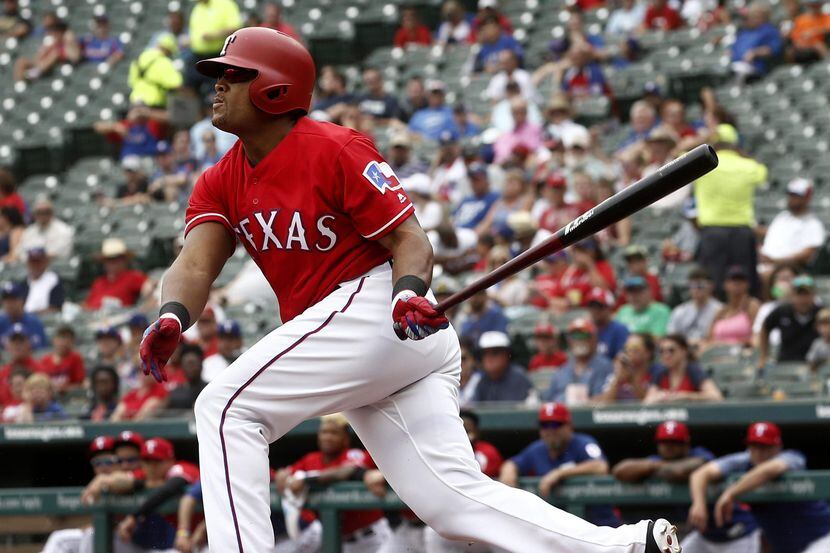 Adrián Beltré ha conectado ocho cuadrangulares para Texas en septiembre, antes del arranque...