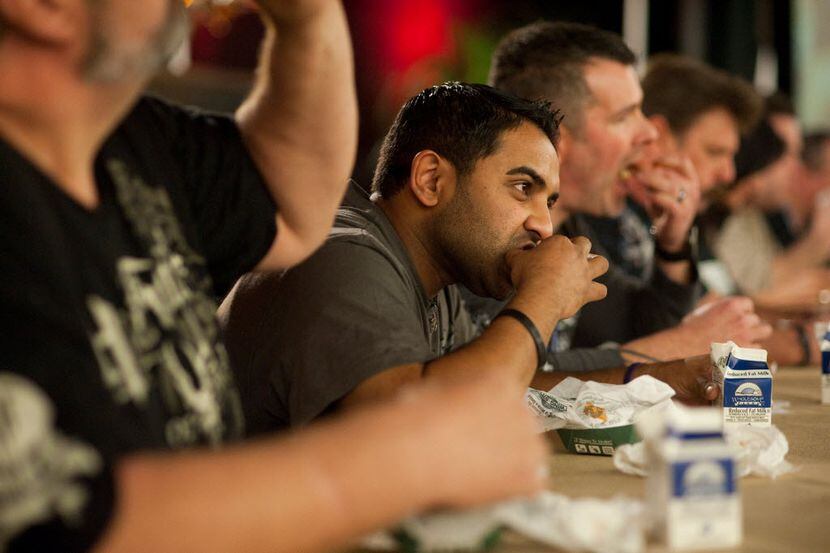 ZestFest features plenty of chances to try spicy foods, such as a wing-eating contest. 