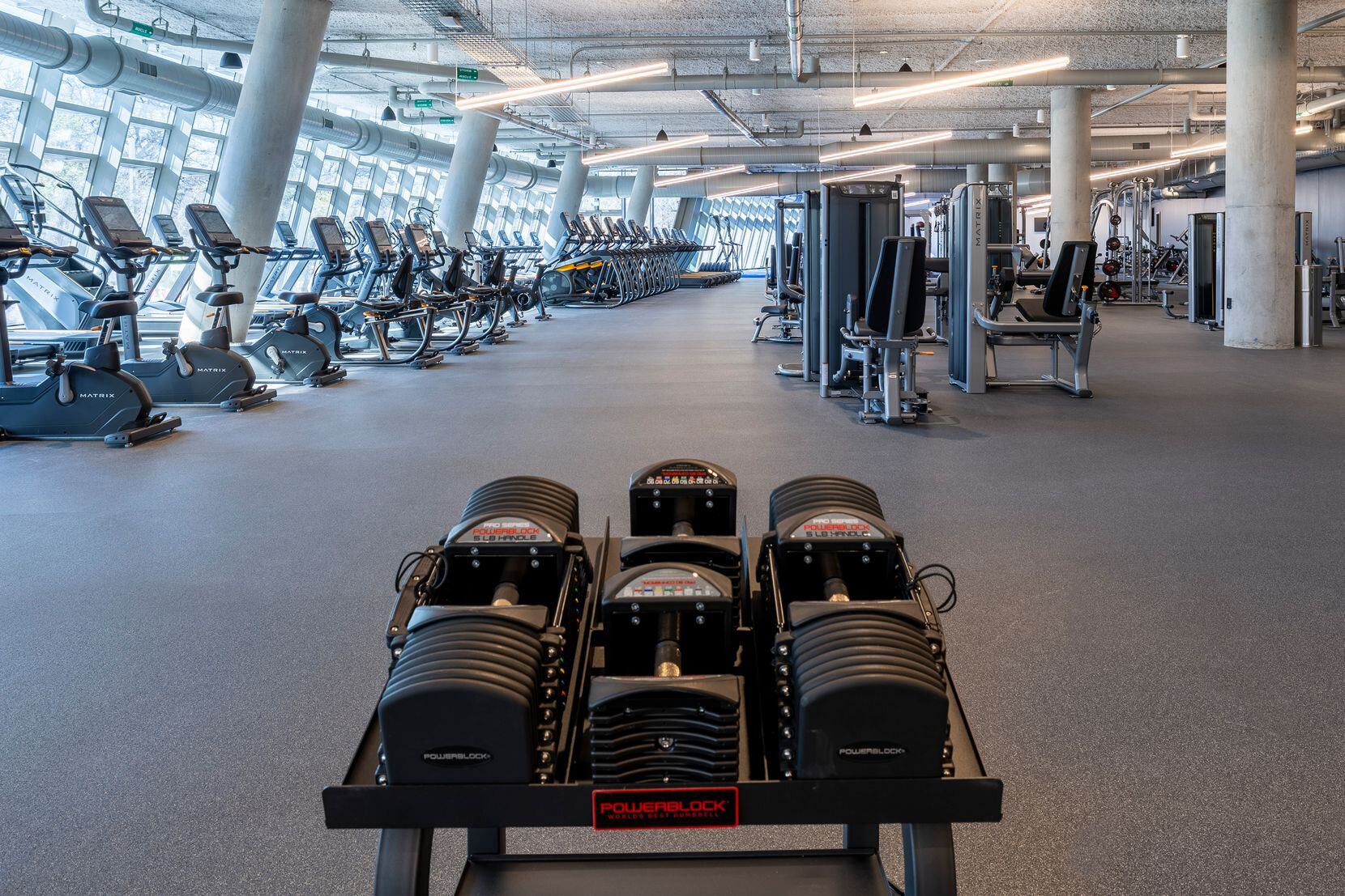 Skyview 6 includes a fitness room as part of the new complex where pilots, flight attendants...