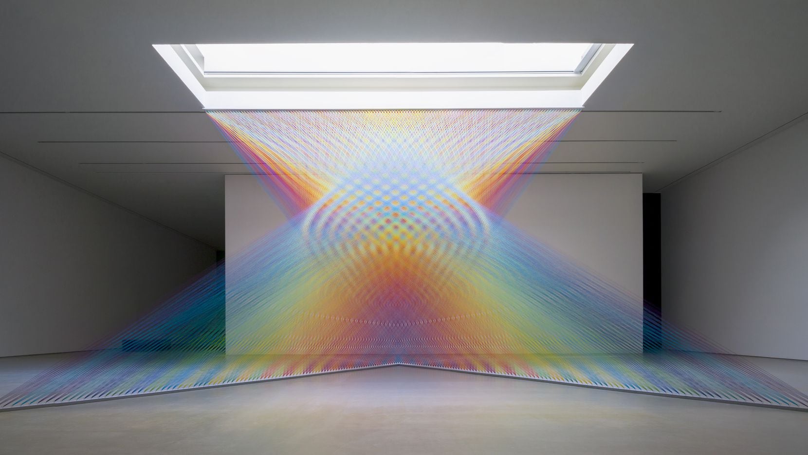 Work by artist Gabriel Dawe is part of the Pandemic Faire, a digital art exhibition created in response to the shutdown of physical art spaces after the coronavirus crisis in 2020.