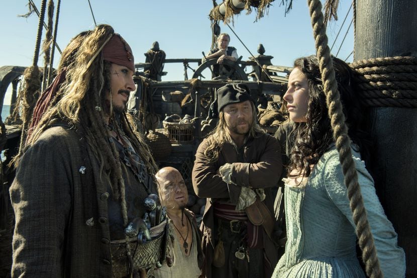 Johnny Depp encarna al capitán Jack Sparrow en la película “Pirates of the Caribbean: Dead...