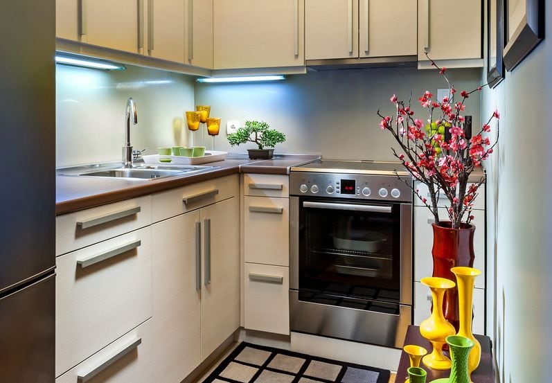 Una cocina con espacio redudico> iStock photo.

