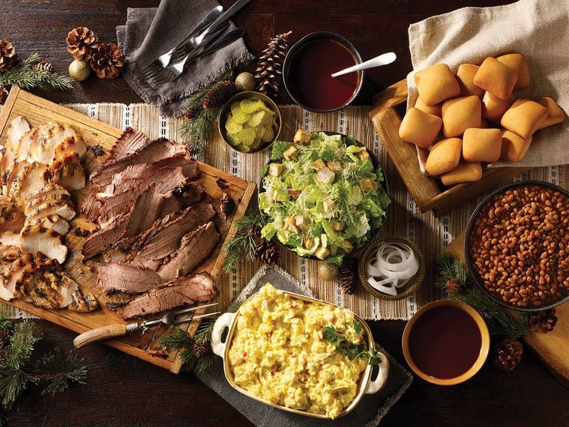 Dickey's Barbecue Pit offers a holiday takeout meal that includes dishes like garlic...