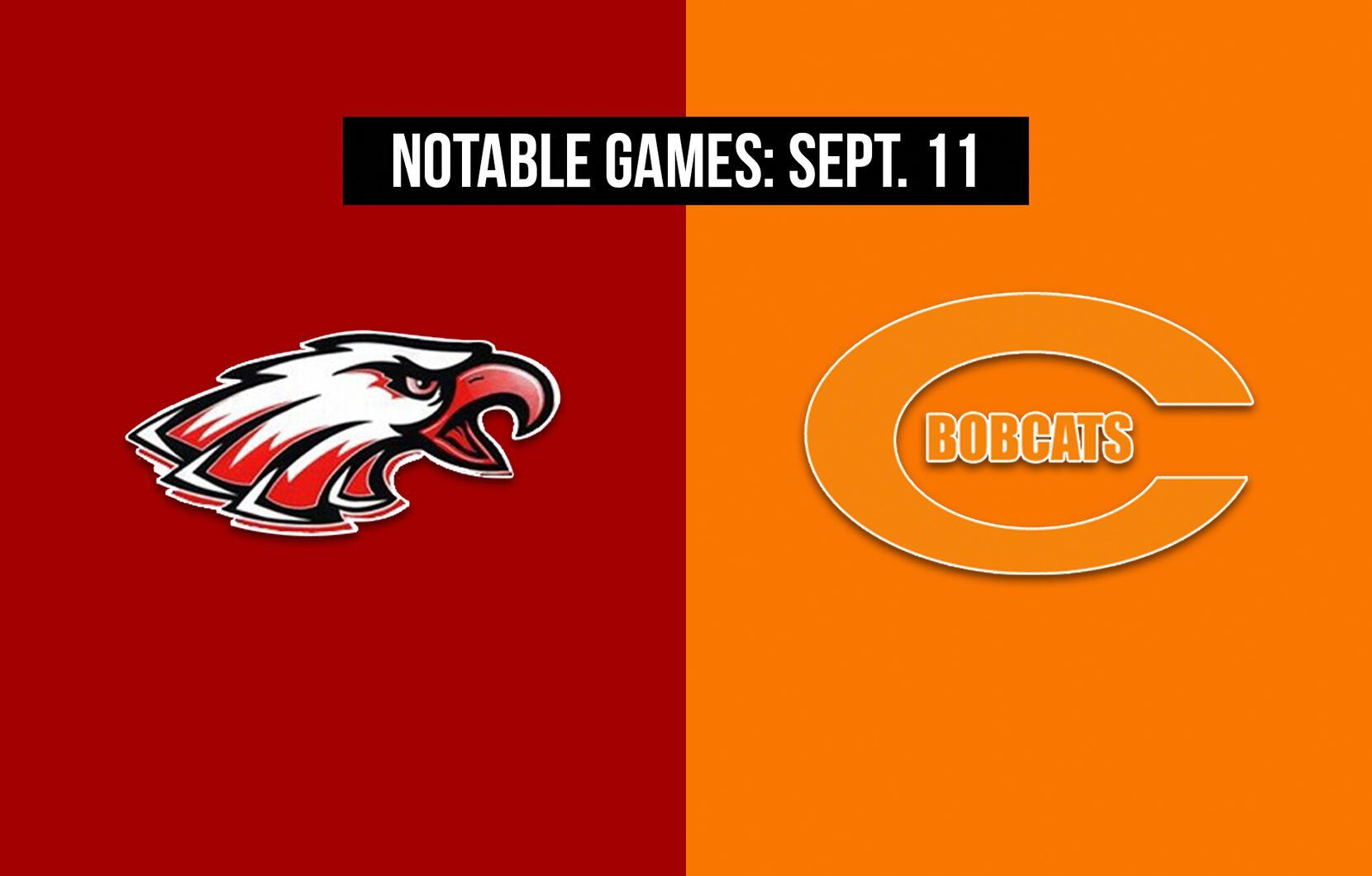 Notable games for the week of Sept. 11 of the 2020 season: Argyle vs. Celina.