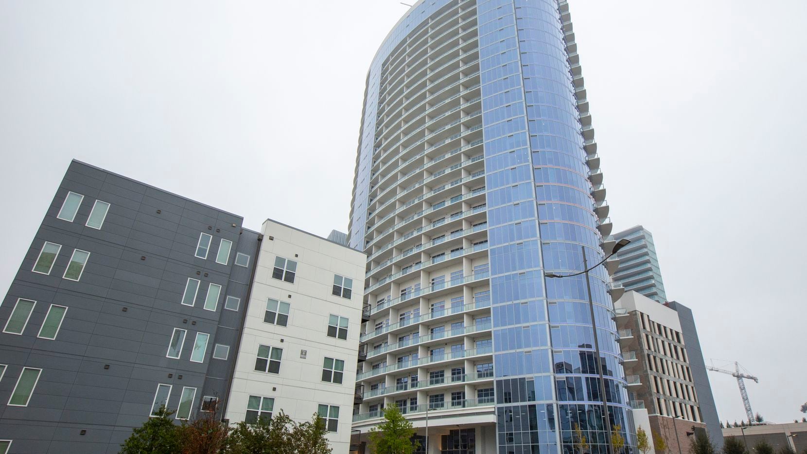 The 29-story LVL29 apartment high-rise in Plano is pictured in this file photo. Despite the city's relatively high housing costs, Plano was recently named the best city in the nation for renters due to the high median income that offsets those costs.