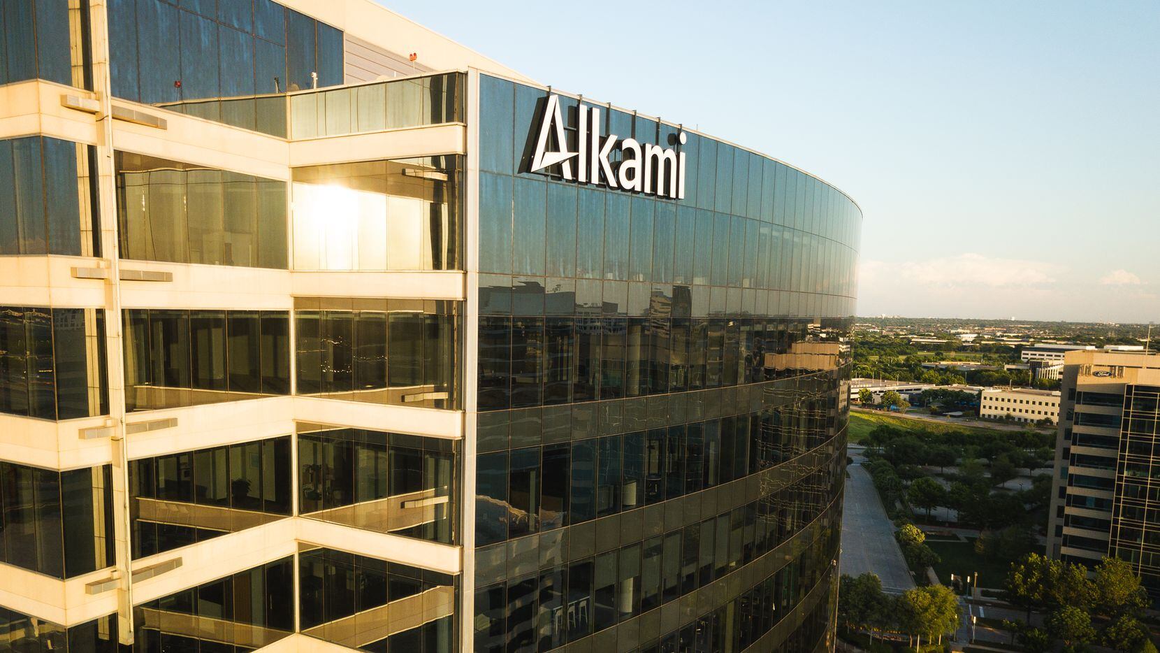 The Plano headquarters of digital banking technology firm Alkami Technology.