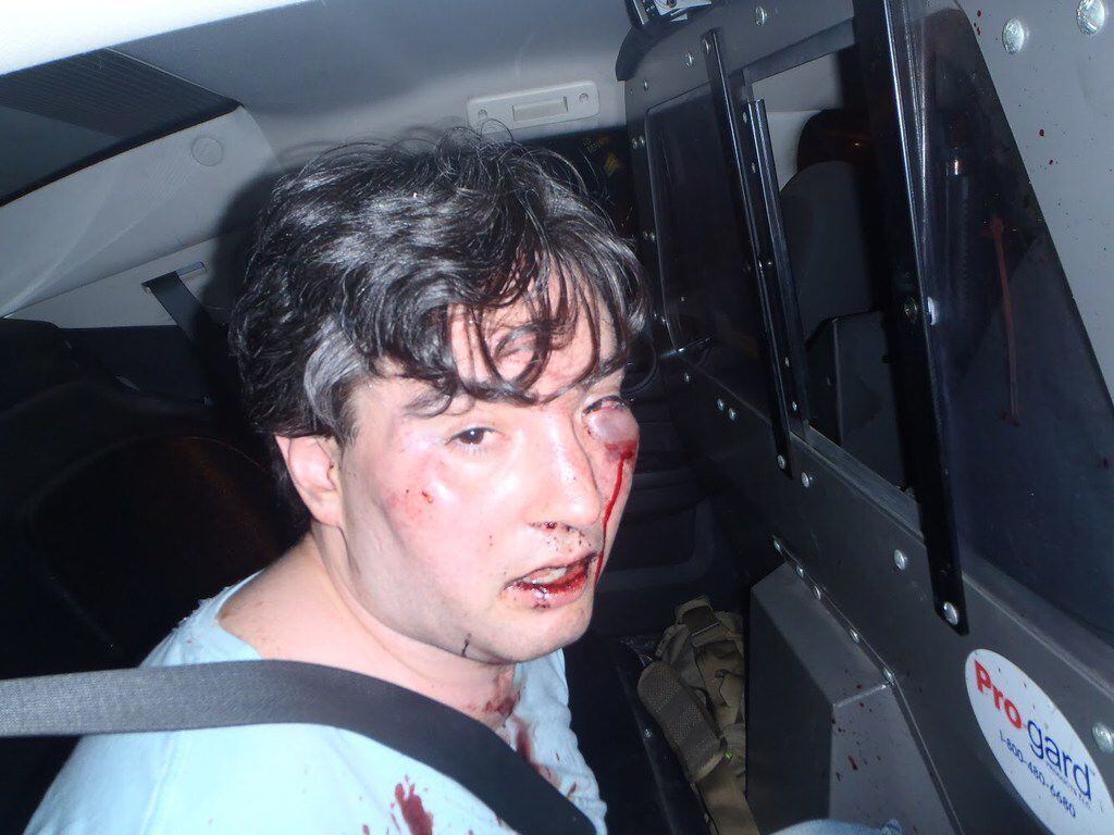 Jon McDonald after his August 15, 2014, arrest