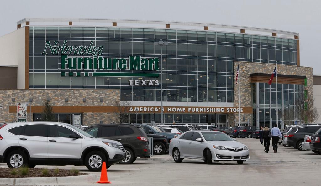 Nebraska Furniture Mart in The Colony will close at 7 p.m. on Friday, March 27.