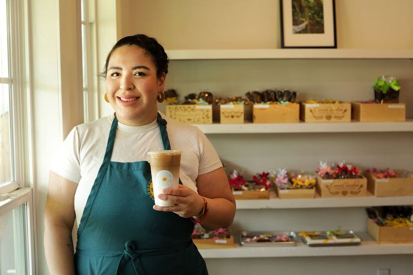 Cindy Pedraza (pictured), who runs CocoAndre in Oak Cliff with her mom Andrea Pedraza, says...