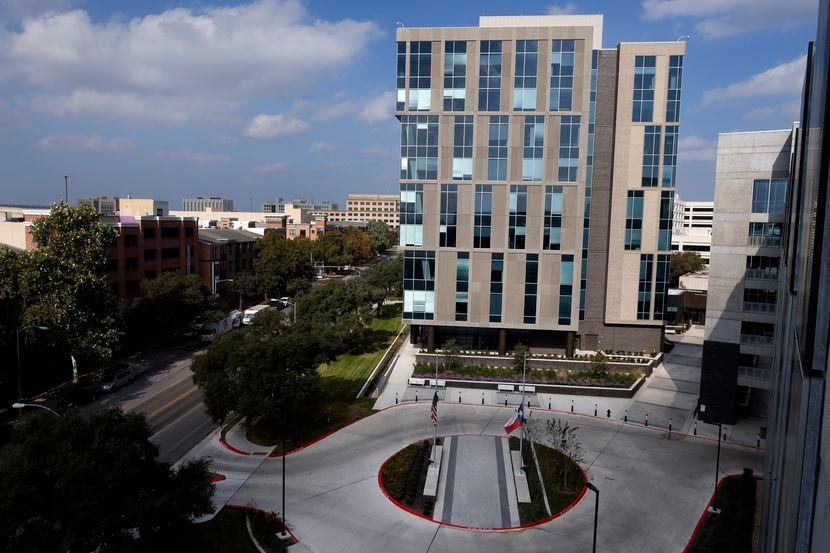 The Texas Health and Human Services Commission on W. Guadalupe Street in Austin on Dec. 10,...