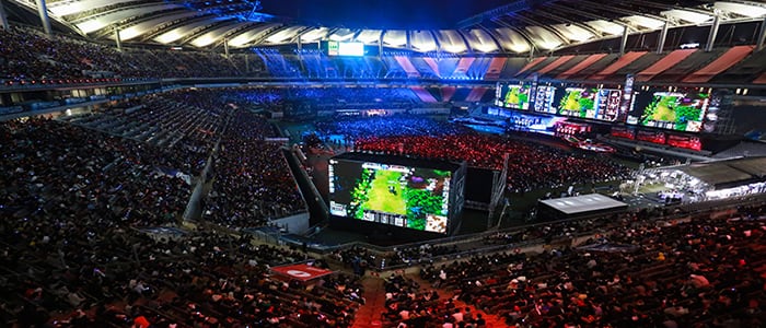  League of Legends World Championship at Seoul World Cup Stadium in SouthÂ Korea. (Riot Games)