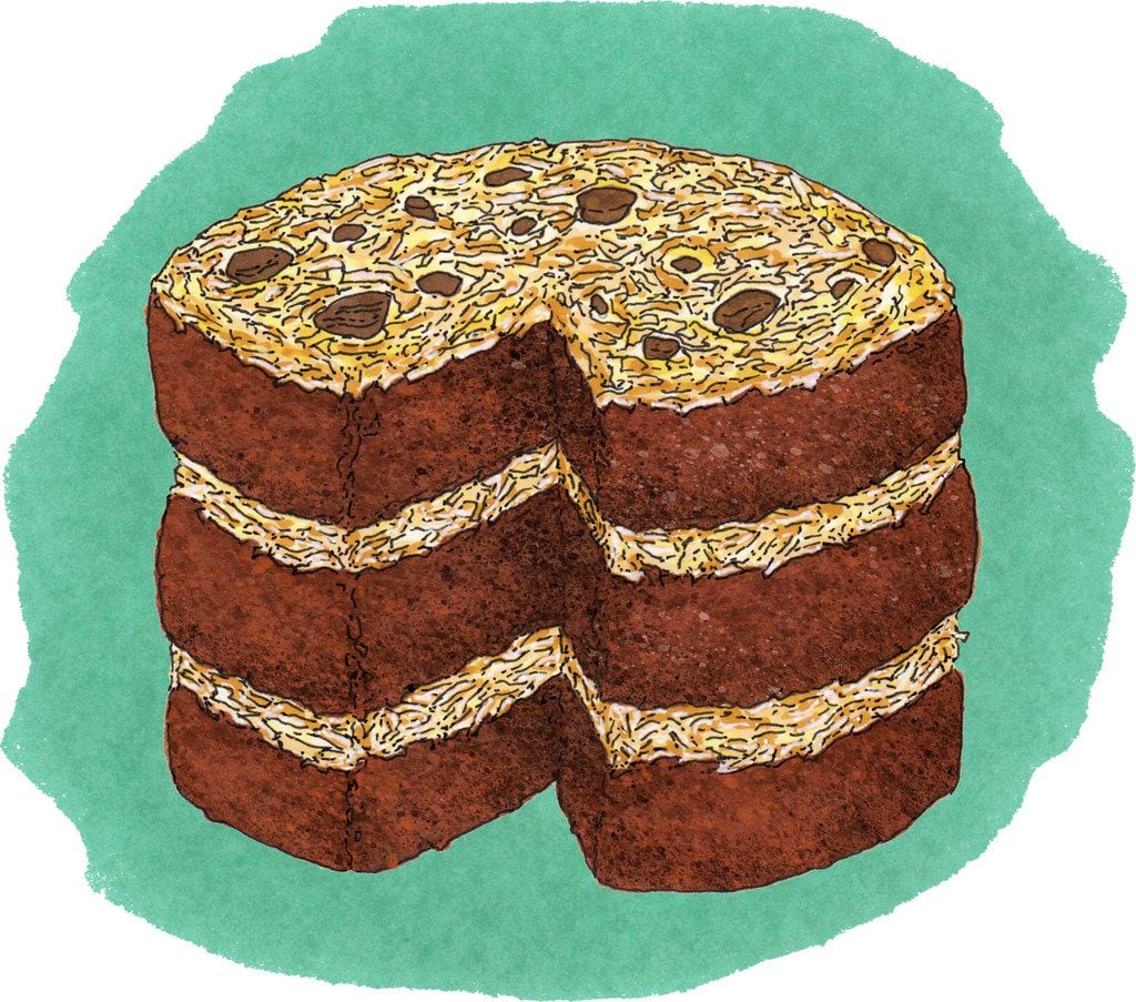 German Chocolate Cake has its roots in Texas.