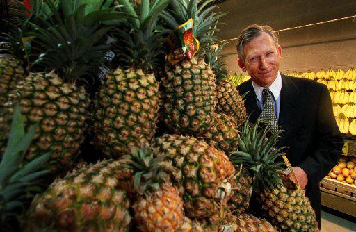 H-E-B Chairman and CEO Charles Butt during a 2002 preview party for Central Market. For his...