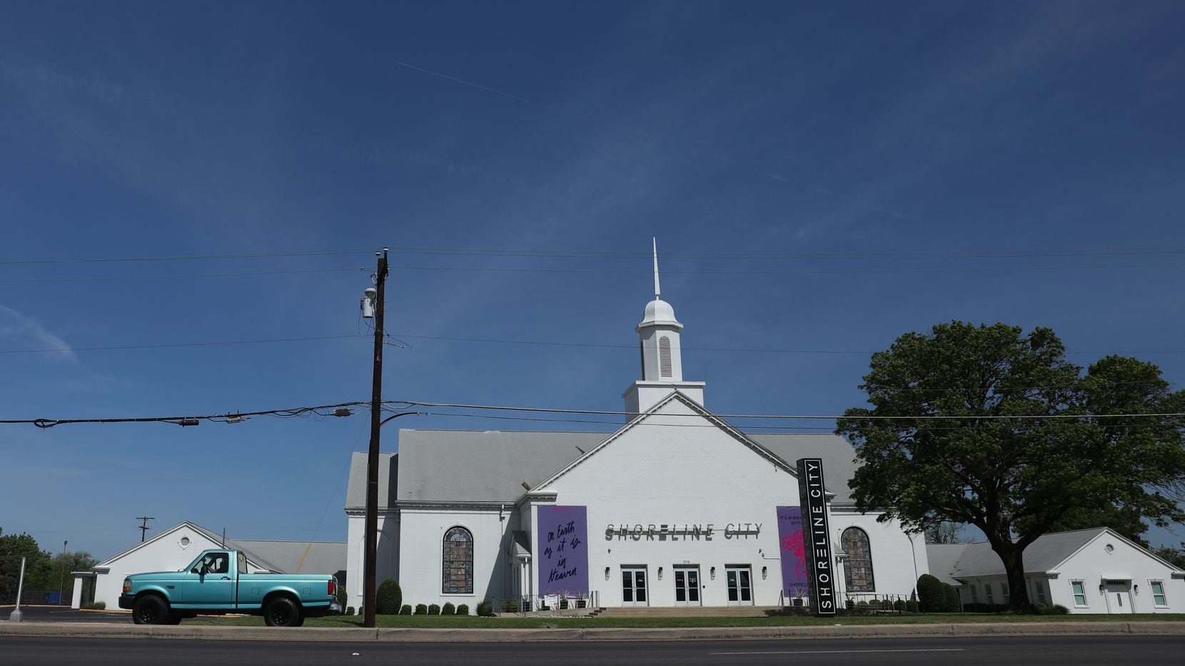 Shoreline City Church in Dallas in April 2022. It's one of about a dozen properties being...