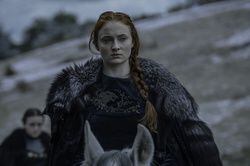 Sansa, antes de la batalla.