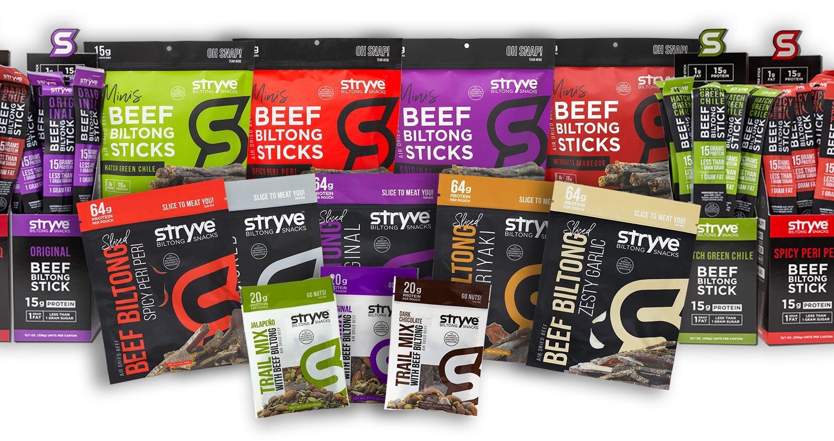 Stryve Biltong products