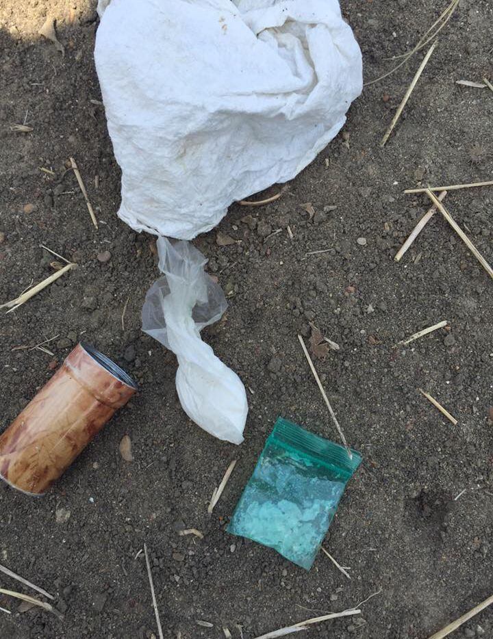 Police also found cocaine and meth at the grow site.
