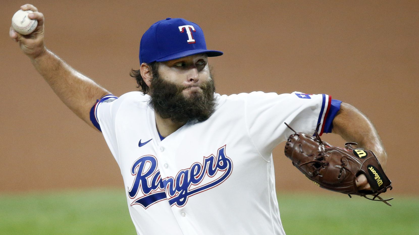 Lance Lynn is a lot of things, but most importantly, he's become the ace of  the Rangers' pitching staff