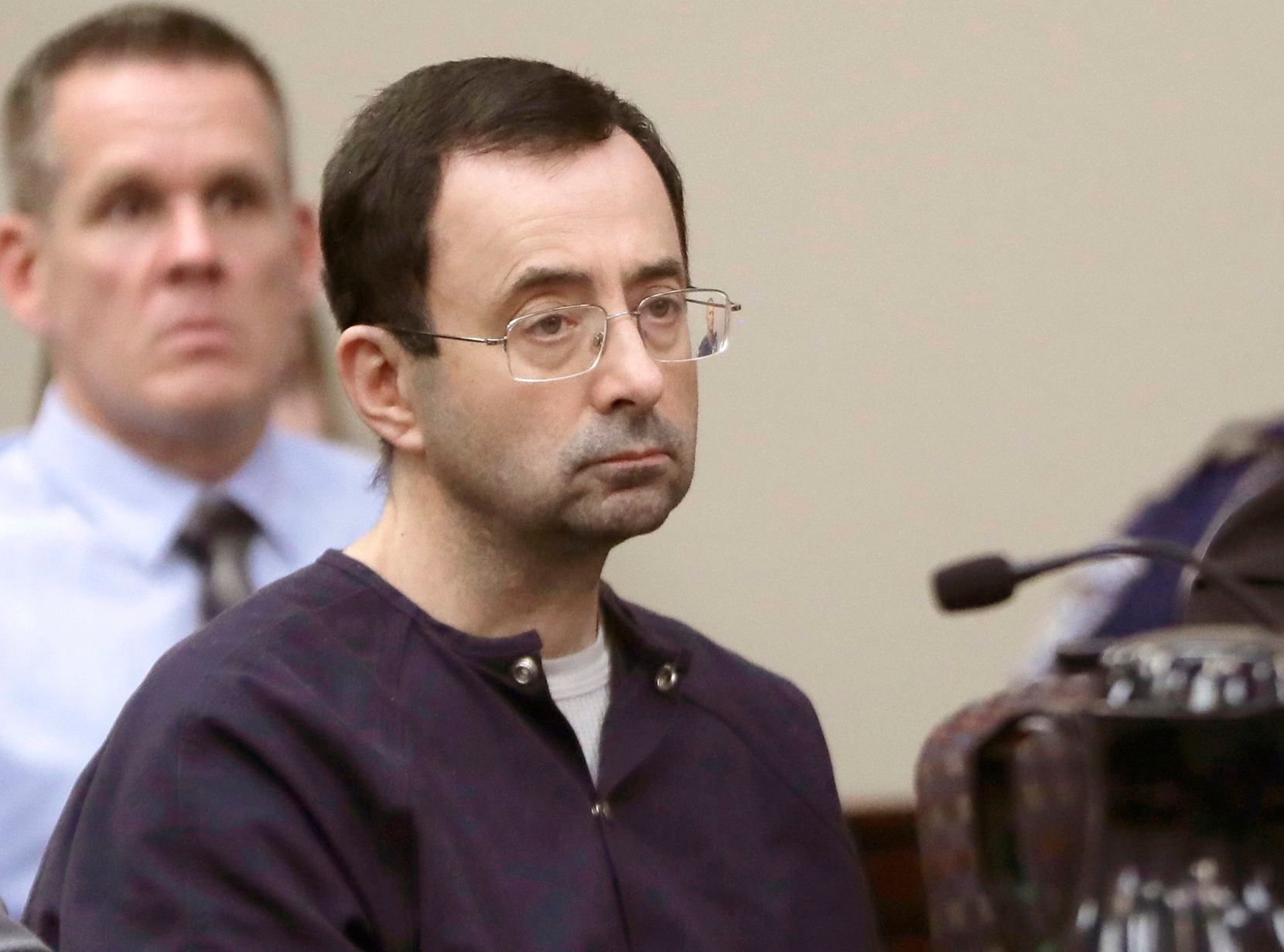 Larry Nassar, a former doctor for USA Gymnastics and member of Michigan State University's...