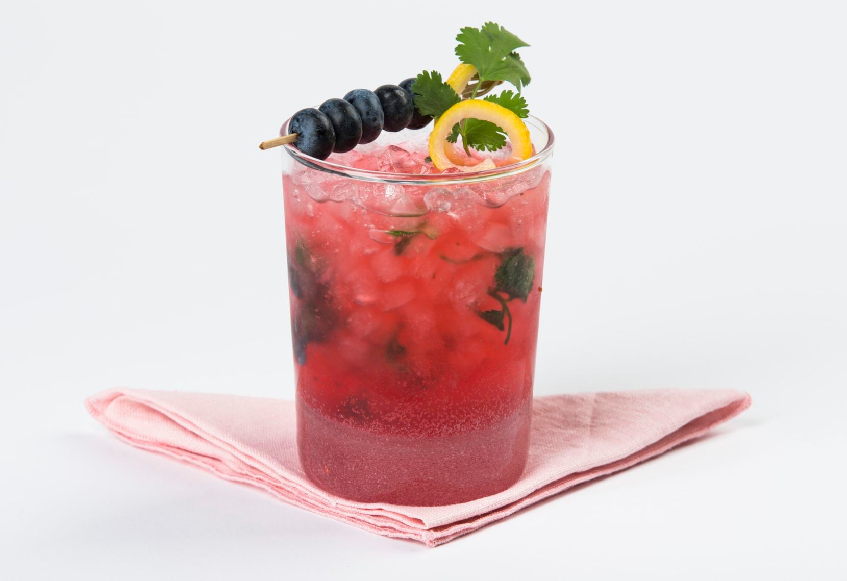 Hibiscus Berry Mocktail 