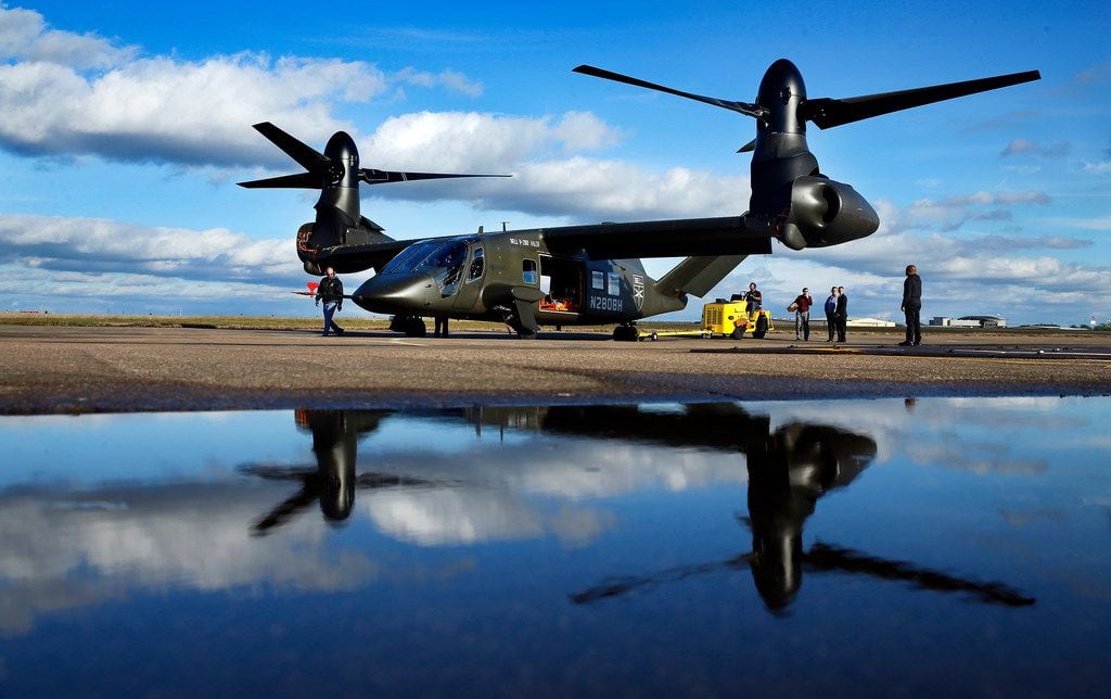 The V-280 Valor tilt-rotor, a next-generation aircraft that Bell wants to build for the U.S....