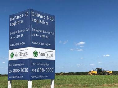VanTrust Real Estate has started its more than 1 million square foot industrial project in southern Dallas County.