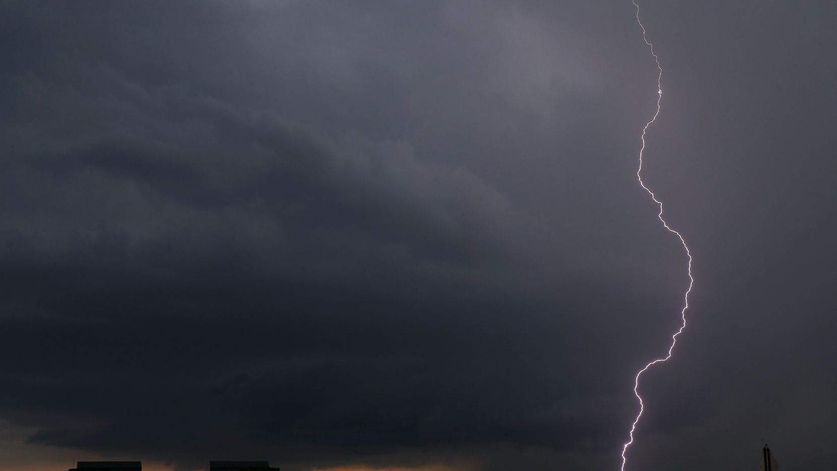 As storms moved through the area Friday afternoon, the National Weather Service issued a severe thunderstorm warning for southwest Tarrant County, in effect until 6 p.m.