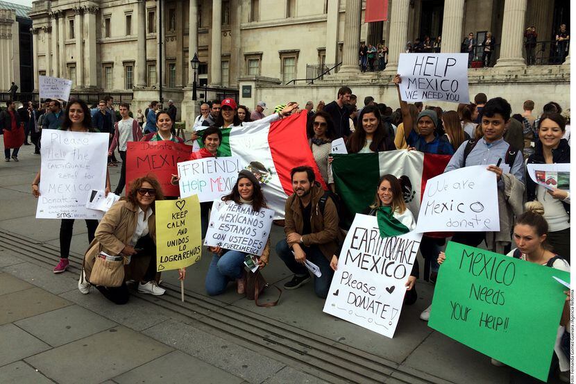 Gracias a las redes sociales, la comunidad mexicana en Londres se organizó y abrió al menos...