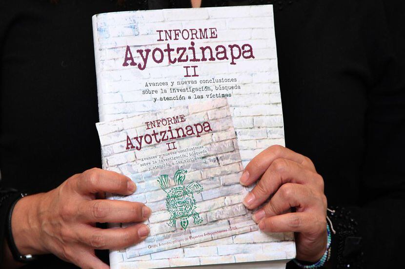 El informe del grupo de expertos sobre el caso Ayotzinapa, donde se denuncia los obstáculos...