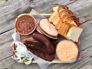 Goldee's Barbecue opened outside of Fort Worth in February 2020.