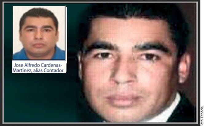 José Alfredo Cárdenas, “El Contador”, habría sido arrestado por la Marina de México. AGENCIA...