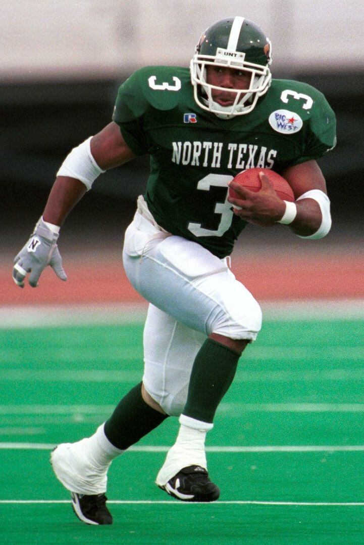 Mike Hickmon played for North Texas football from 1998-2002. (Courtesy/UNT athletics)