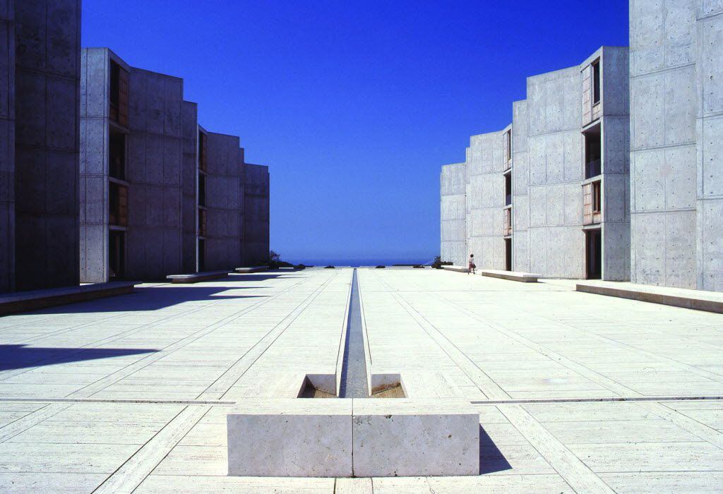 Salk Institute in La Jolla, California, Louis Kahn,
1959 to 1965, The Architectural...