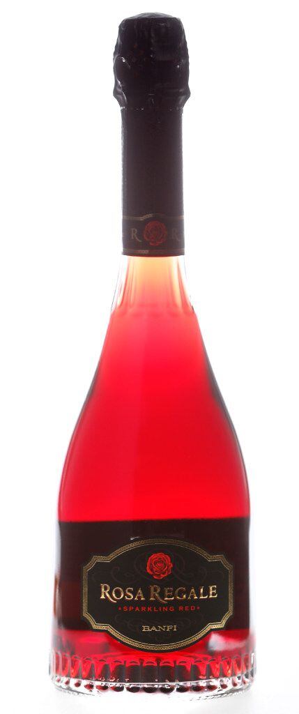Rosa Regale sparkling red wine