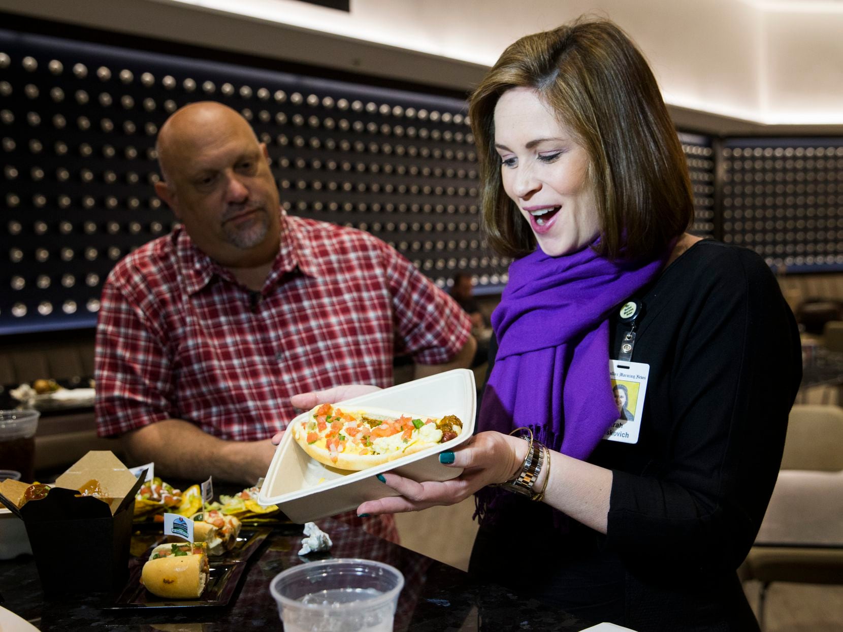 The Dallas Morning News' Evan Grant and Sarah Blaskovich sampled some of the new concessions...