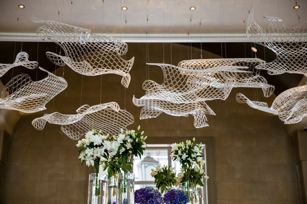 The lobby of Hotel Crescent Court in Dallas on Monday, June 18, 2018. The hotel was recently...