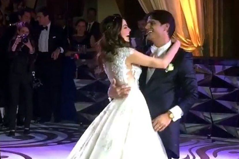 La ex Miss Universo Mexicana Ximena Navarrete se casó el sábado./ AGENCIA REFORMA

