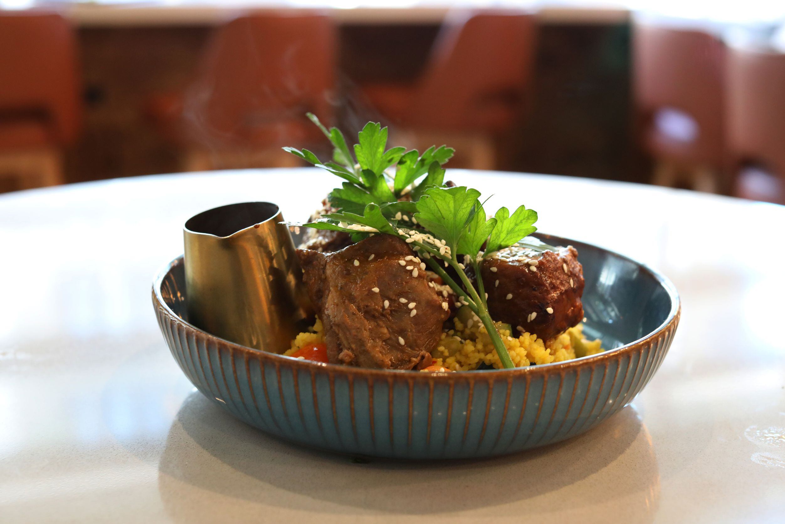The Moroccan Lamb Couscous at Darna in Plano