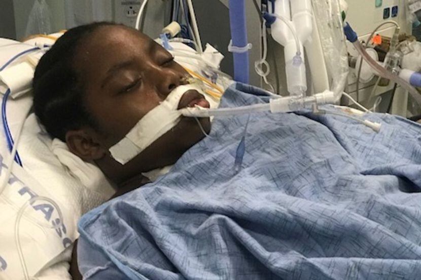 Dorika Uwimana fue hospitalizada en el Children's Medical Center luego del ataque. Requirió...
