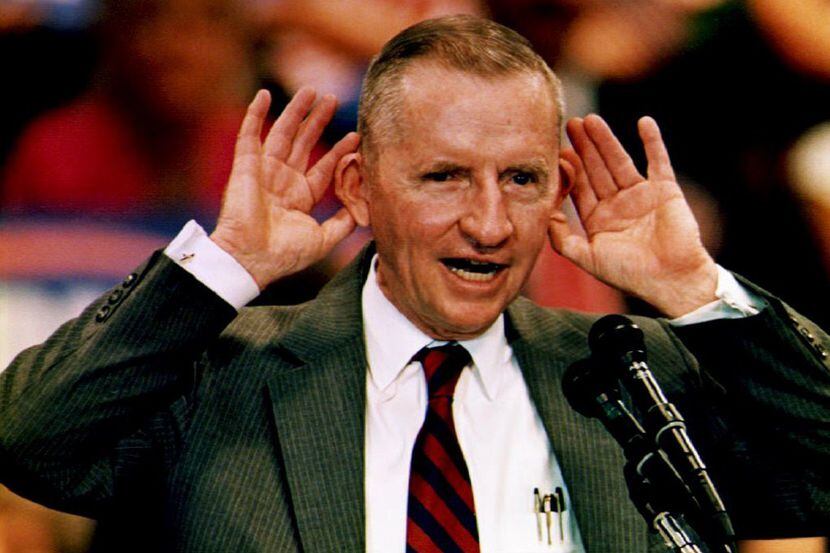 Computer industry giant Ross Perot's two runs for president as an independent candidate...