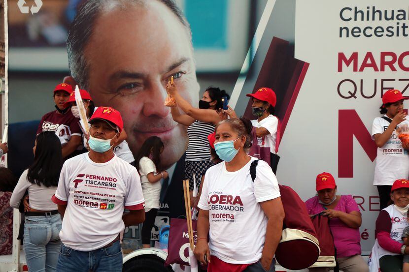 Simpatizantes de Morena participaron al gran cierre de campaña el pasado 30 de mayo.