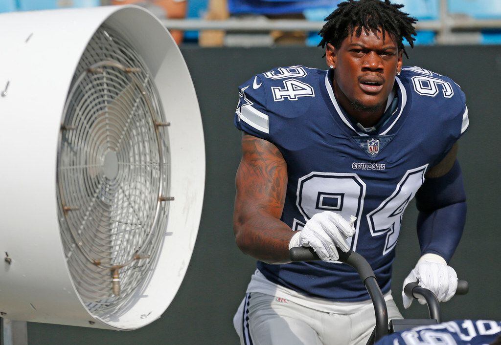 Dallas Cowboys defensive end Randy Gregory (94) is pictured during the Dallas Cowboys vs....