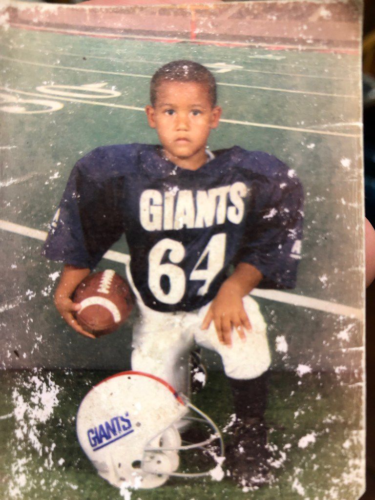 Cowboys defensive tackle Trysten Hill played youth football in Humble, Texas, as a 5-year-old