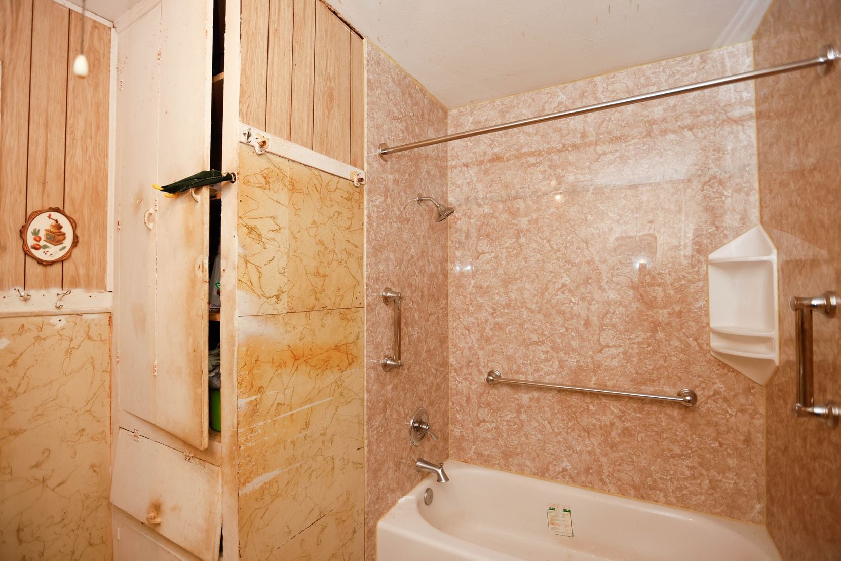 Mary Ann Dean's bathroom was partly remodeled by a company affiliated with Home Depot. She...