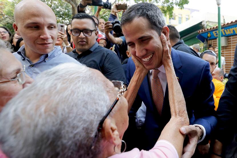 El líder de la oposición en Venezuela Juan Guaidó.
AP Photo/Natacha Pisarenko
