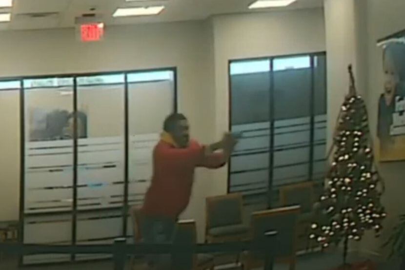 Fort Worth police on Monday shared video footage of a shooting in November that left an...