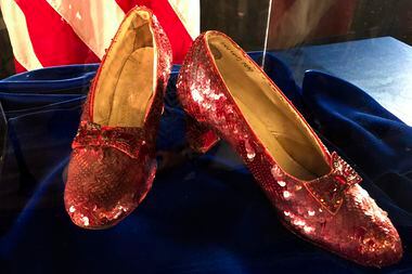 Judy Garland wore several pairs of ruby slippers during filming of "The Wizard of Oz." This...