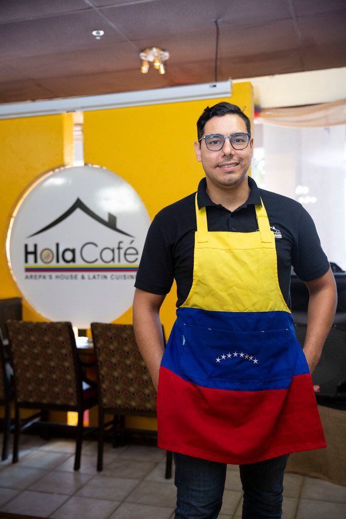 Venezuelan native Euclides Romero is the owner of Hola Cafe in Carrollton, which offers arepas.