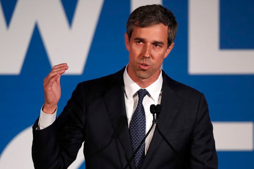 El candidato demócrata Beto O’Rourke. (AP Photo/John Bazemore)
